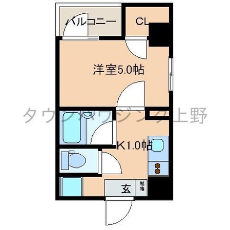 レジディア文京湯島IIの物件間取画像